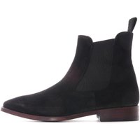 None Of The Above Dealer Chelsea Boot – Black Suede