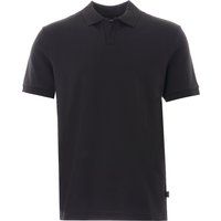 Boss Open Collar Polo Shirt – Black Boss Open Collar Polo Shirt – Black