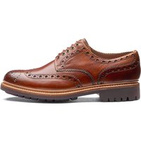 Grenson Archie Brogue Shoes – Tan