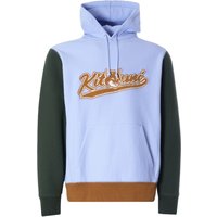Maison Kitsune Varsity Fox Colourblock Regular Hoodie – Light Blue Maison Kitsune Varsity Fox Colourblock Regular Hoodie – Light Blue