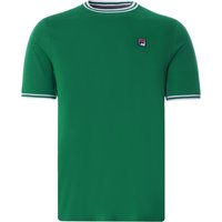 Fila Vintage Flank Tipped Ringer Shirt GreenWhite Fila Vintage Flank Tipped Ringer Shirt GreenWhite