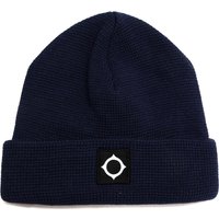 Ma Strum Ribbed Beanie – Navy One Size Ma Strum Ribbed Beanie – Navy One Size