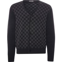 Knickerbocker Check Merino Cardigan Knickerbocker Check Merino Cardigan