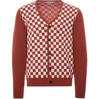 Knickerbocker Check Merino Cardigan Knickerbocker Check Merino Cardigan