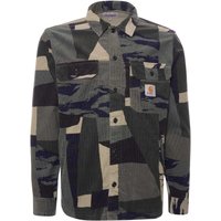 Carhartt WIP Dixon Shirt Jacket – Camo Mend Carhartt WIP Dixon Shirt Jacket – Camo Mend