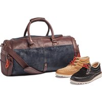 Pod Originals x Stuarts London Holdall Bag – Navy Leather One Size Pod Originals x Stuarts London Holdall Bag – Navy Leather One Size