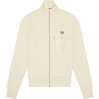 Fred Perry Reissues Funnel Neck Track Jacket – Ecru Fred Perry Reissues Funnel Neck Track Jacket – Ecru