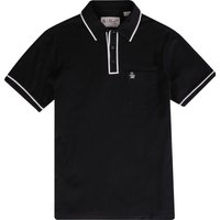 Original Penguin Earl Organic Cotton Polo Shirt – True Black Original Penguin Earl Organic Cotton Polo Shirt – True Black