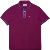Original Penguin Earl Organic Cotton Polo Shirt – Magenta Purple Original Penguin Earl Organic Cotton Polo Shirt – Magenta Purple