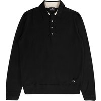 Paul Smith Long Sleeve Merino Wool Polo Shirt Paul Smith Long Sleeve Merino Wool Polo Shirt