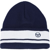 Sergio Tacchini Sellars Turn Up Beanie – Maritime BlueWhite One Size Sergio Tacchini Sellars Turn Up Beanie – Maritime BlueWhite One Size