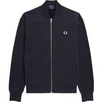 Fred Perry Reissues Loopback Bomber Neck Track Jacket Fred Perry Reissues Loopback Bomber Neck Track Jacket
