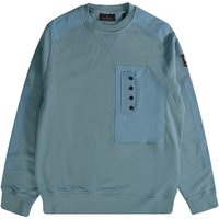 Belstaff Keel Sweatshirt – Arctic Blue Belstaff Keel Sweatshirt – Arctic Blue