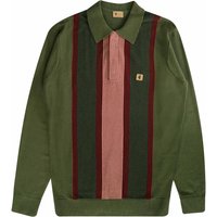 Gabicci Vintage Fiennes Long Sleeve Polo Top – Olivio Gabicci Vintage Fiennes Long Sleeve Polo Top – Olivio