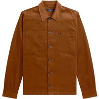 Fred Perry Corduroy Overshirt – Nut Flake Fred Perry Corduroy Overshirt – Nut Flake