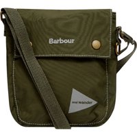 Barbour x And Wander Shoulder Pouch Bag – Khaki One Size