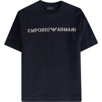 Emporio Armani Embroidered Logo Shirt – Blue Navy Emporio Armani Embroidered Logo Shirt – Blue Navy