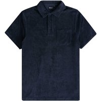 Barbour Cowes Towelling Polo Shirt – Navy Barbour Cowes Towelling Polo Shirt – Navy