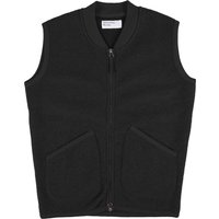 Universal Works Zip Waistcoat – Black Universal Works Zip Waistcoat – Black