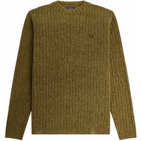Fred Perry Chenille Rib Jumper – Shaded Stone Fred Perry Chenille Rib Jumper – Shaded Stone