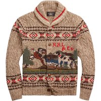 RRL by Ralph Lauren Hand-Knit Linen-Blend Cardigan RRL by Ralph Lauren Hand-Knit Linen-Blend Cardigan