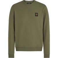 Belstaff Crew Neck Sweatshirt – True Olive Belstaff Crew Neck Sweatshirt – True Olive
