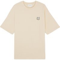 Maison Kitsune Bold Fox Head Oversized Shirt – Paper Maison Kitsune Bold Fox Head Oversized Shirt – Paper