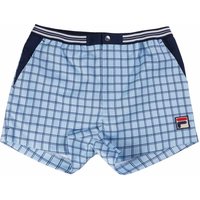 Fila Vintage Brookes Check Shorts – Blue Bell Fila Vintage Brookes Check Shorts – Blue Bell
