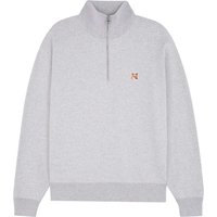 Maison Kitsune Zip Sweatshirt – Light Grey Maison Kitsune Zip Sweatshirt – Light Grey