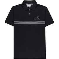 Sergio Tacchini New Supermac Polo Shirt – Black Sergio Tacchini New Supermac Polo Shirt – Black