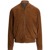 Polo Ralph Lauren Suede Bomber Jacket – Brown Polo Ralph Lauren Suede Bomber Jacket – Brown