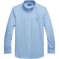 Polo Ralph Lauren Custom Fit Stretch Poplin Shirt – Blue and White Polo Ralph Lauren Custom Fit Stretch Poplin Shirt – Blue and White