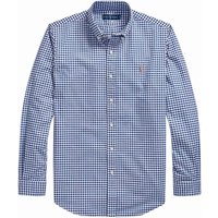 Polo Ralph Lauren Custom Fit Oxford Shirt – Blue and White Polo Ralph Lauren Custom Fit Oxford Shirt – Blue and White