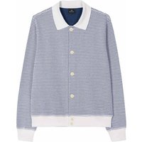 Paul Smith Cotton-Blend Jersey Cardigan – Navy Paul Smith Cotton-Blend Jersey Cardigan – Navy
