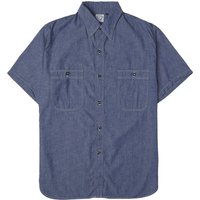 OrSlow Chambray Work Shirt – Blue OrSlow Chambray Work Shirt – Blue