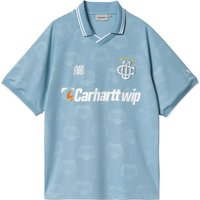 Carhartt WIP Short Sleeve Hartt’s Football Shirt – Bluebird Carhartt WIP Short Sleeve Hartt’s Football Shirt – Bluebird