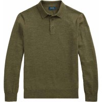 Polo Ralph Lauren Wool Polo-Collar Jumper – Green Polo Ralph Lauren Wool Polo-Collar Jumper – Green