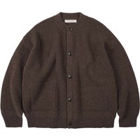 FrizmWORKS Heavy Wool Round Cardigan – Choco FrizmWORKS Heavy Wool Round Cardigan – Choco