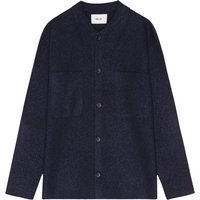 NN Jonas Boiled Wool Overshirt – Navy Blue NN Jonas Boiled Wool Overshirt – Navy Blue