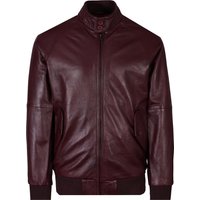 Real Hoxton Harington Leather Jacket – Burgundy Real Hoxton Harington Leather Jacket – Burgundy