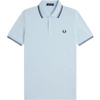 Fred Perry Twin Tipped Polo Shirt – Light Ice Fred Perry Twin Tipped Polo Shirt – Light Ice