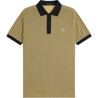 Fred Perry Cross Print Polo Shirt – Black Fred Perry Cross Print Polo Shirt – Black