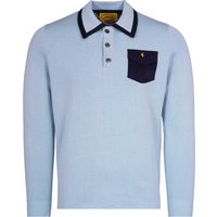 Gabicci Vintage x Stuarts Jarvis Polo Shirt – Sky Gabicci Vintage x Stuarts Jarvis Polo Shirt – Sky