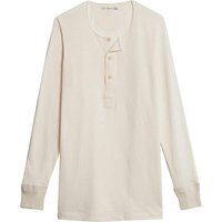 Merz b Schwanen Henley Long Sleeve Shirt – Nature