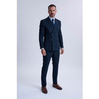 Caridi Navy Double Breasted Two Piece Suit Caridi Navy Double Breasted Two Piece Suit