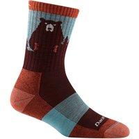 Ladies Novelty Bear Patterned Hiking Merino Socks By Darn Tough Ladies Novelty Bear Patterned Hiking Merino Socks By Darn Tough