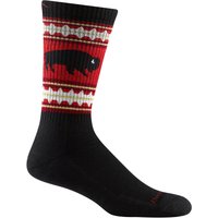 Mens Merino Wool Boot Midweight Seamless Patterned Hiking Socks By Darn Tough