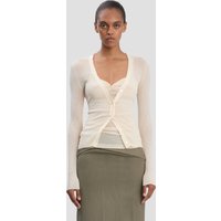 Victoria Beckham Cardigan In Pale Rose Victoria Beckham Cardigan In Pale Rose