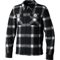 Rst Brushed Black White Check Ce Mens Shirt Rst Brushed Black White Check Ce Mens Shirt