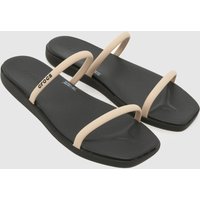 Crocs Miami Two Strap Sandals in Beige Multi Crocs Miami Two Strap Sandals in Beige Multi